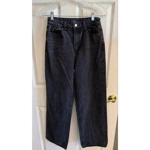 Wide Leg Hammer Jeans Los Angeles Black Size 3